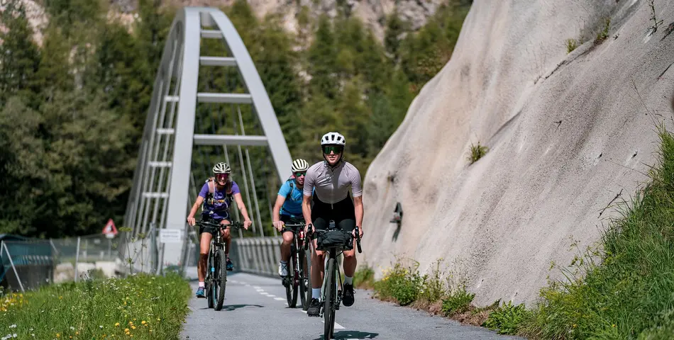 Unterwegs am Ötztal Radweg