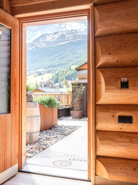 Direkt vom Chalet Sölden raus - rein in die Natur